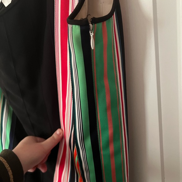 Diane Von Furstenberg Pleated Ribbon Dress - Picture 7 of 8